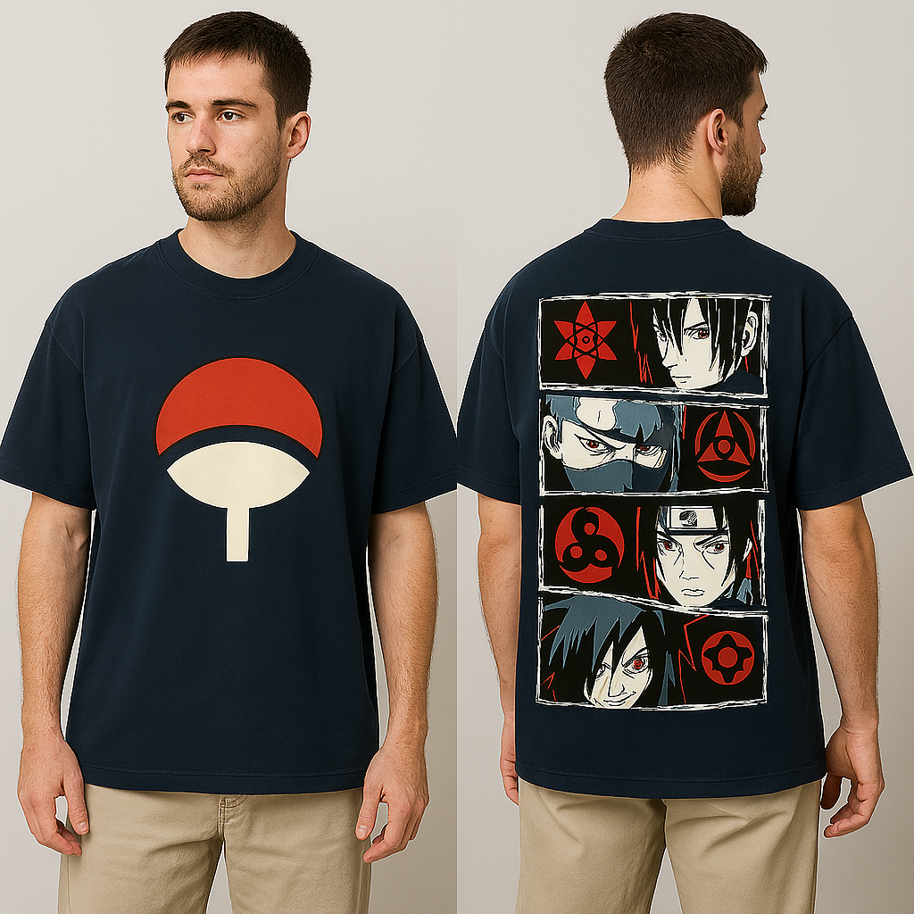 Uchiha Sharingan oversized tshirt - unisex